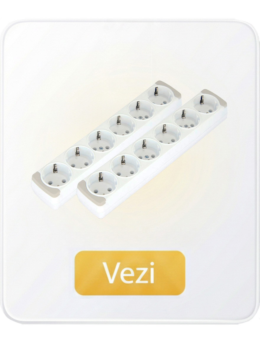 Розеточный блок на 6 гнёзд