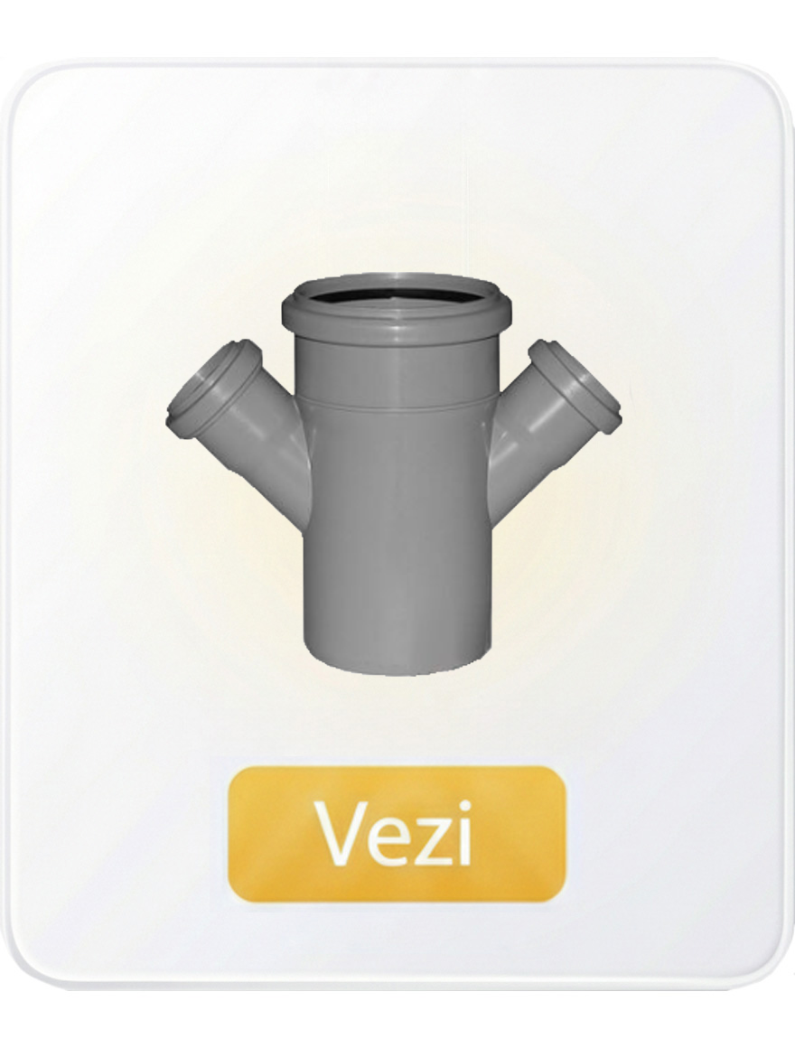 Ramificații PP canalizare