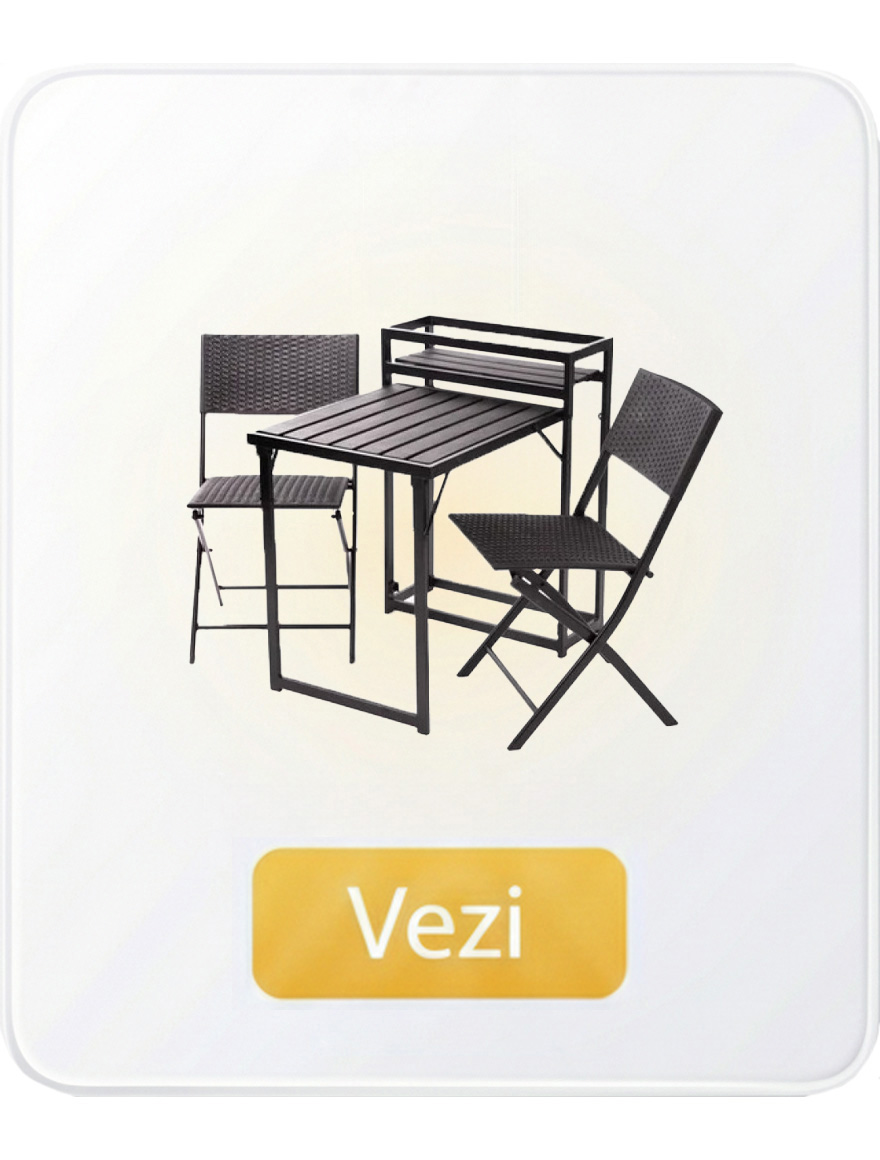 Set mobilier exterior