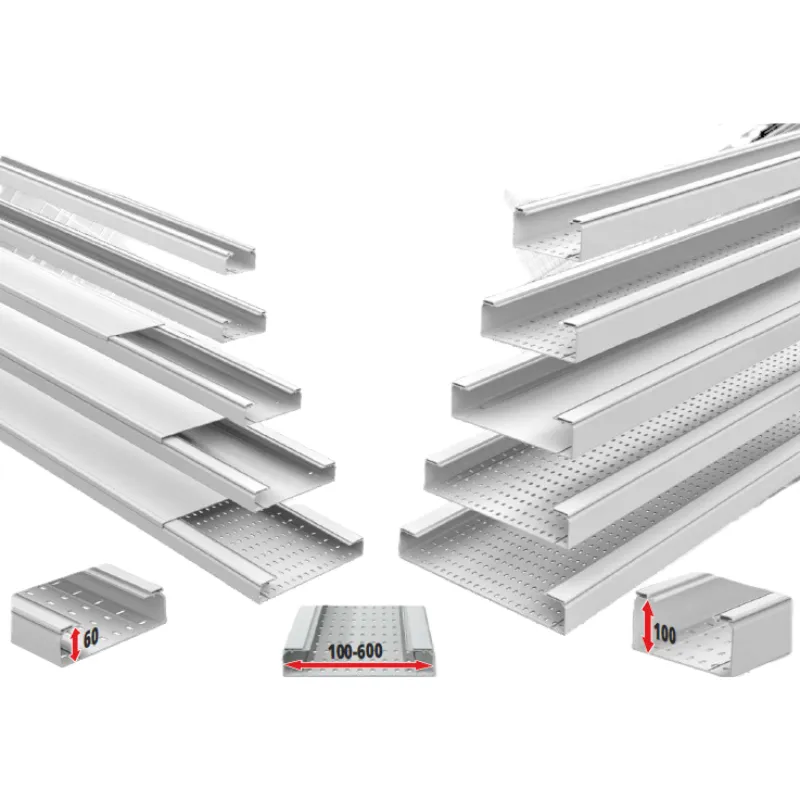 Jgheab zincat perforat