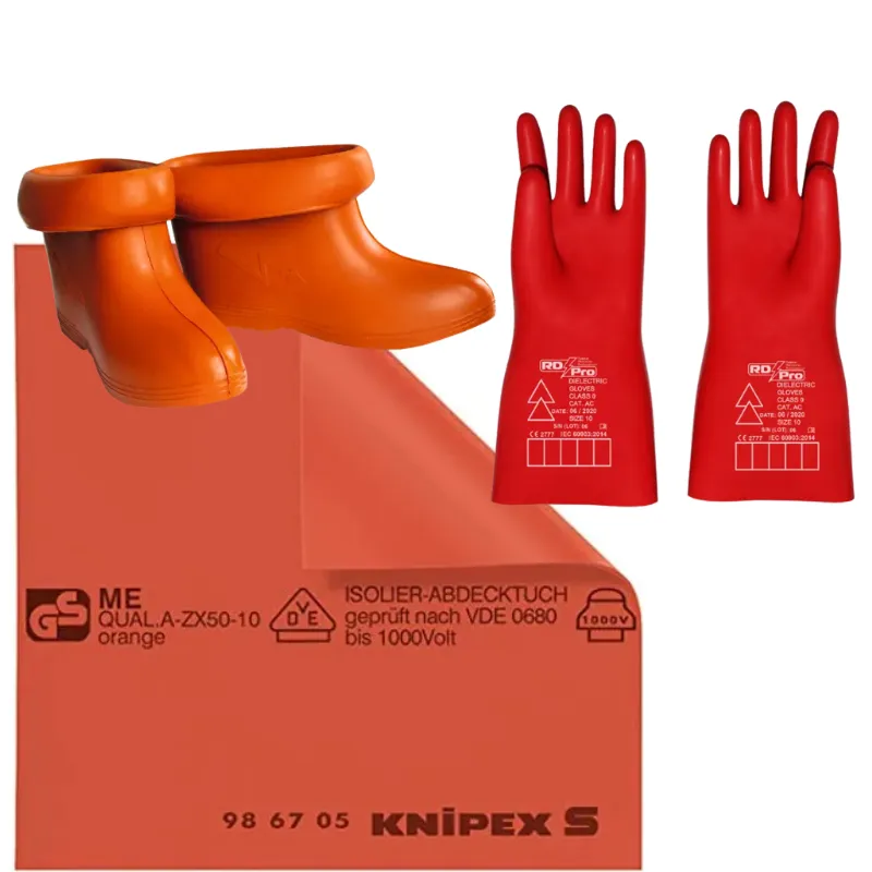 Manusi, covorase si botine dielectrice