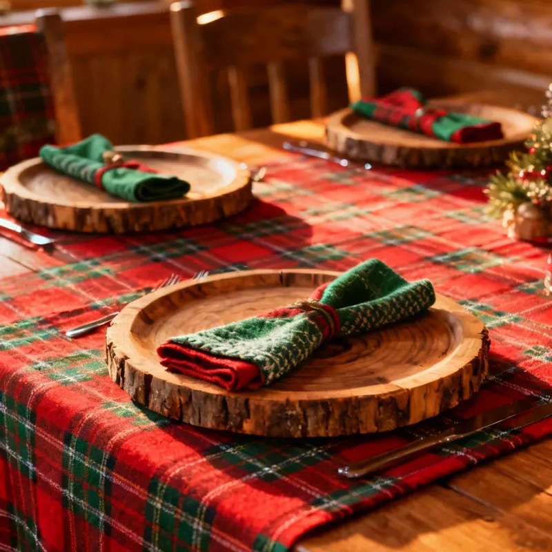 Fata de masa Craciun