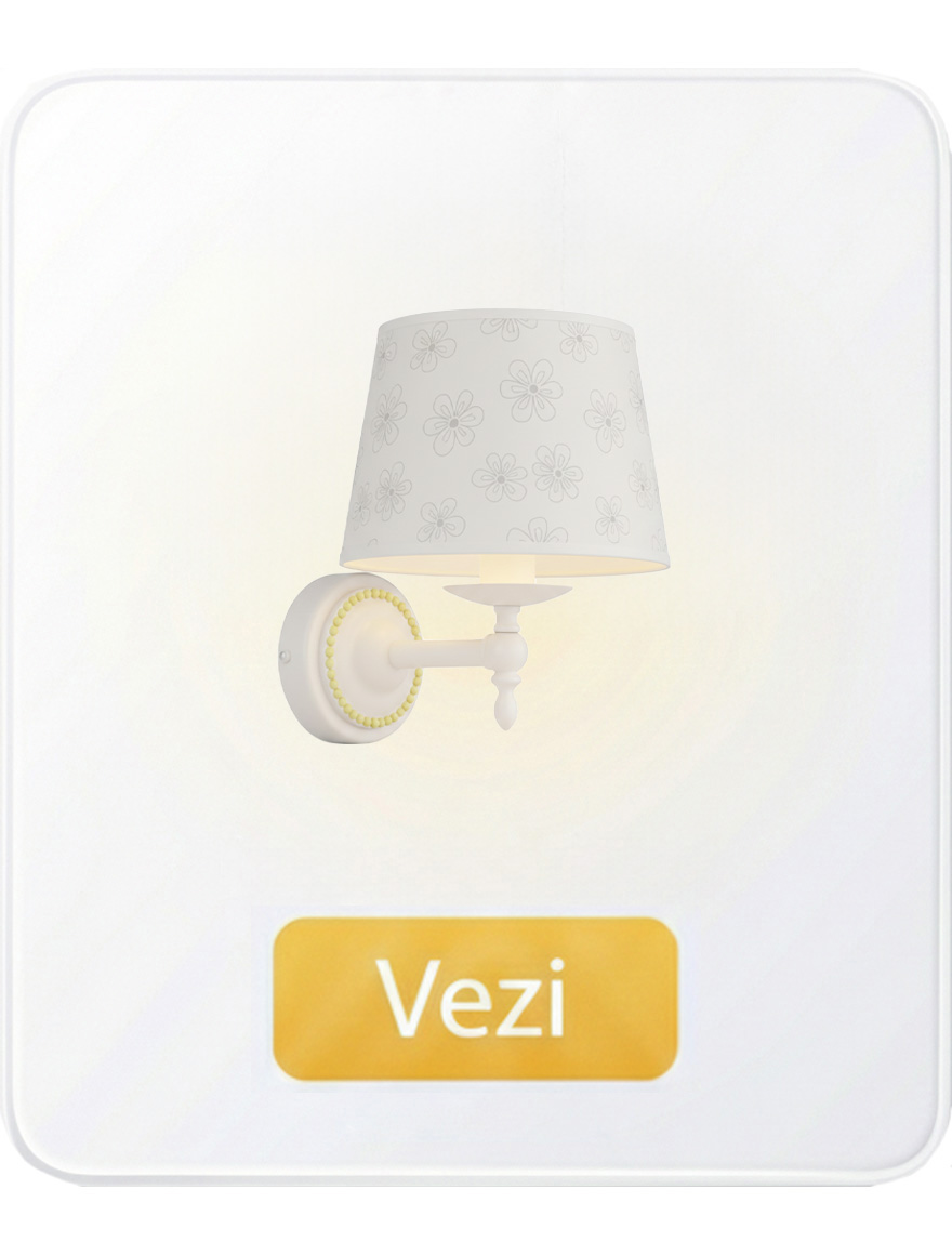 Настенные светильники с абажуром