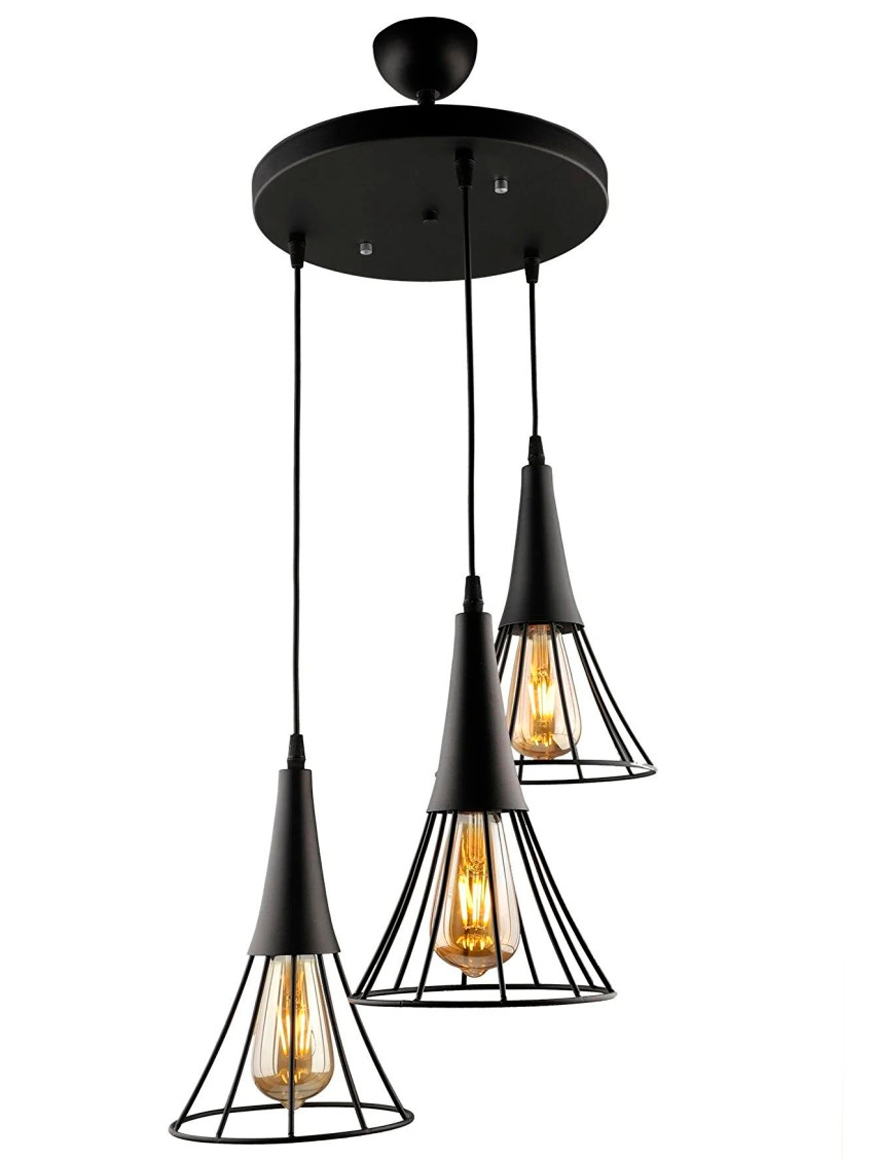 Lustre minimaliz loft metal
