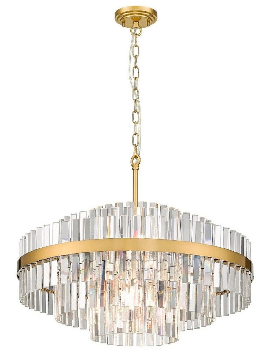 Lustre cu cristal și sticlă