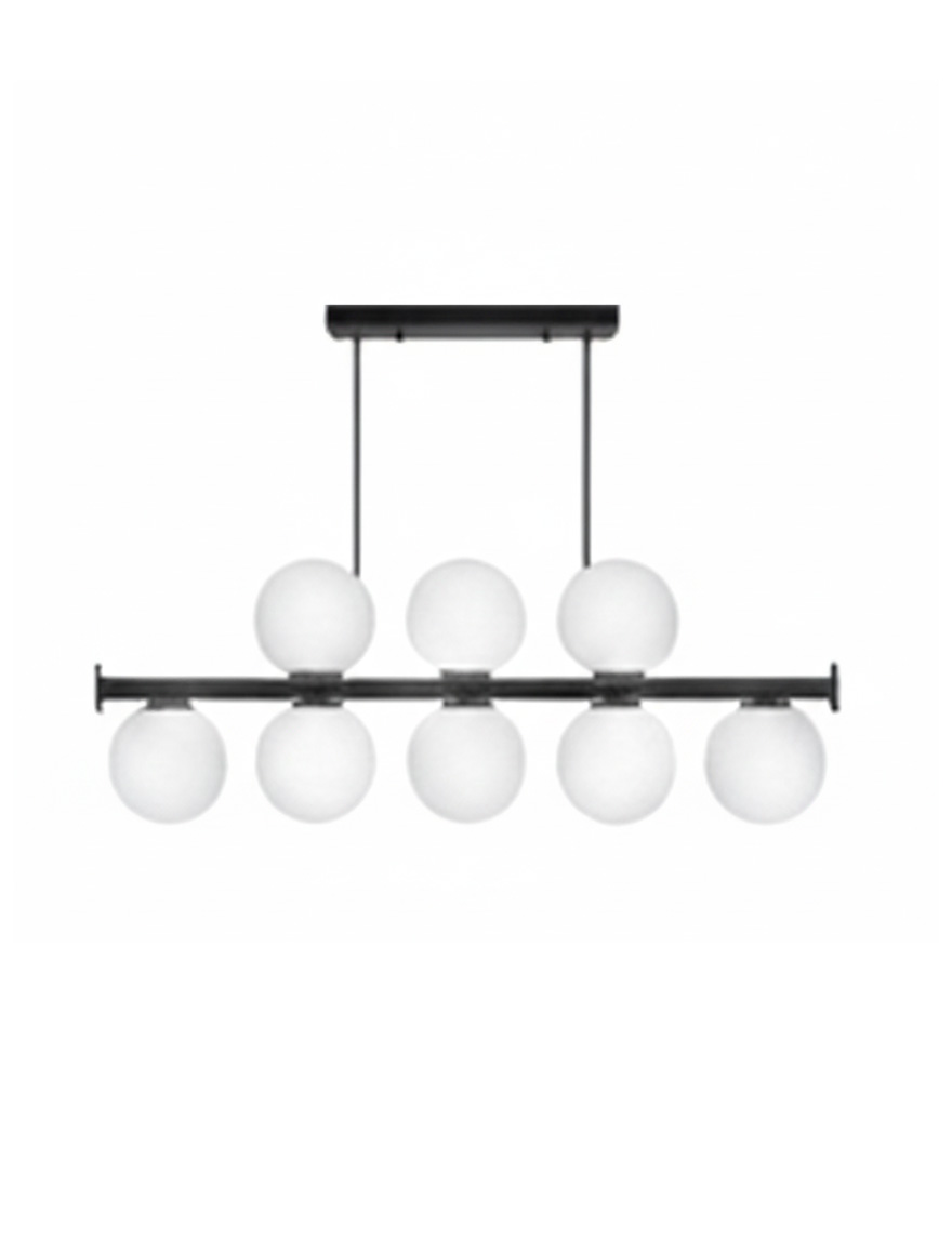 Lustre cu boluri și plafoane din sticlă