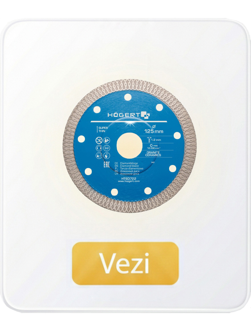 Disc diamantat continuu