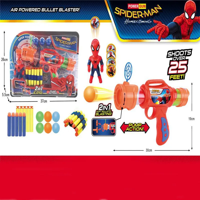 Pistol cu ace "Spider Man" 210849 (11374)