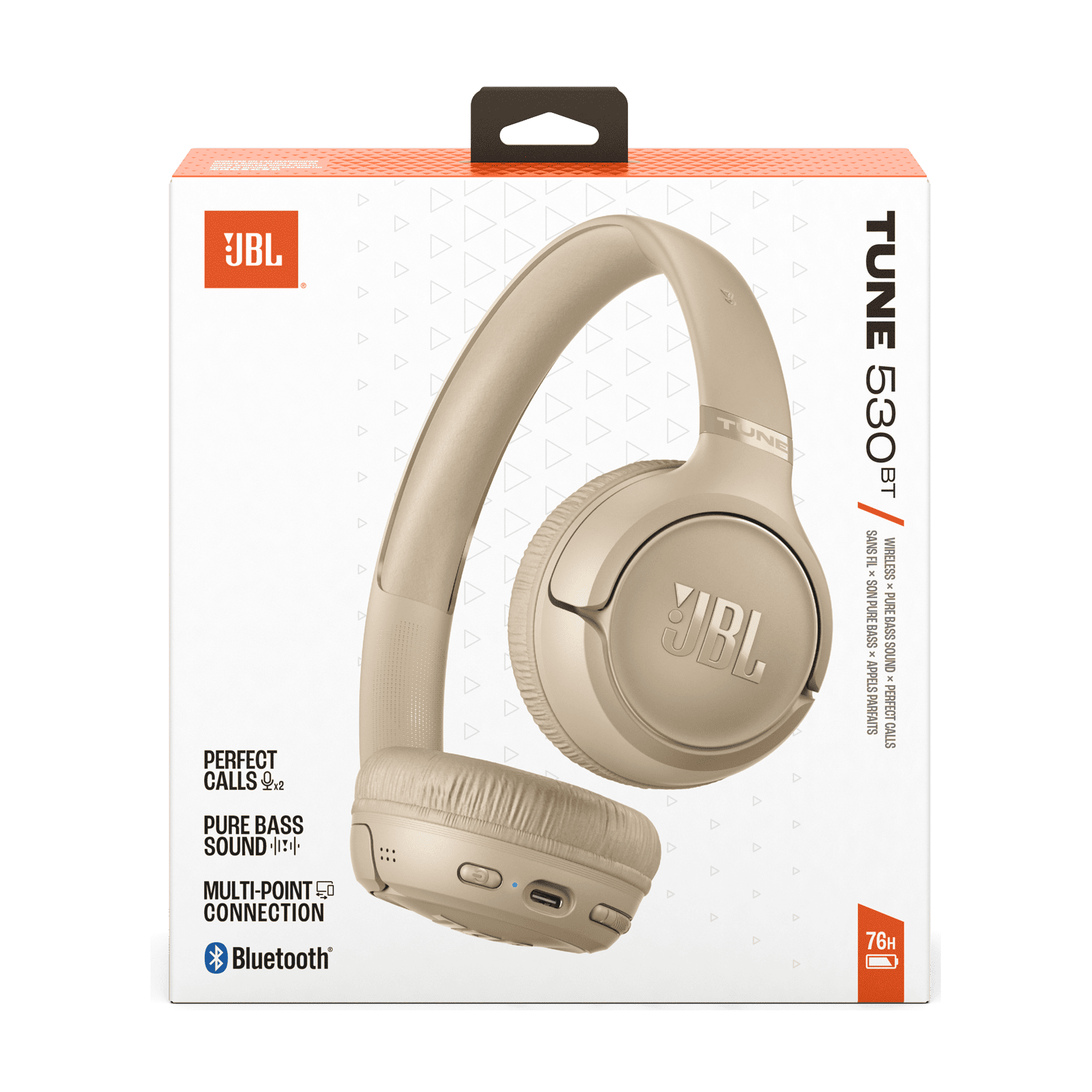 JBL Tune 530BT Beige