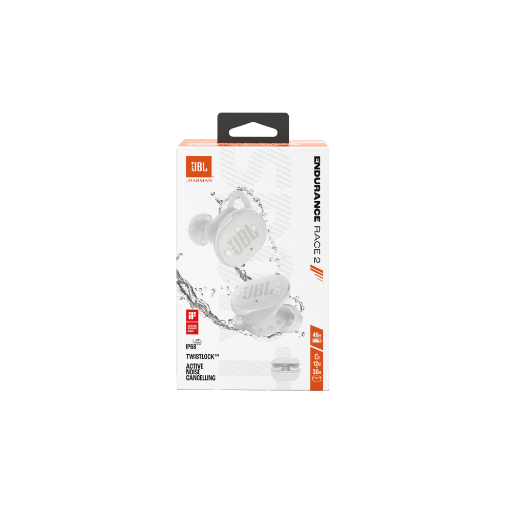 JBL Endurance Race 2 White