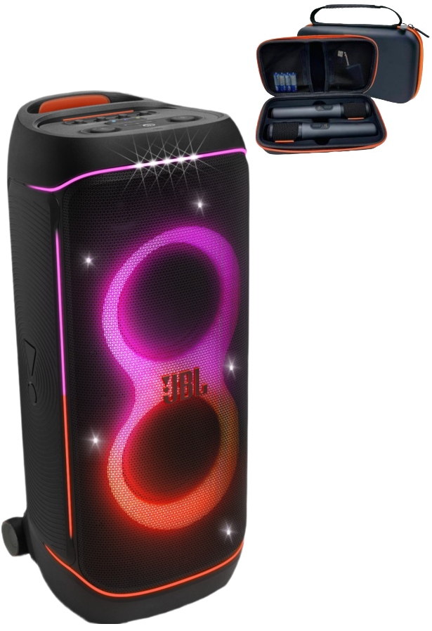 Комплект-  PartyBox 720 +
Microphone Set +
Чехол для микрофонов +
