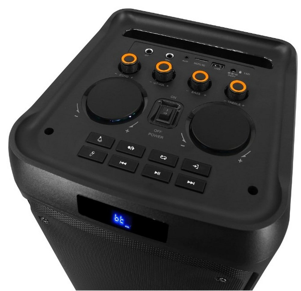 Boxa portabila AKAI PARTY SPEAKER 260, Bluetooth 5.0, 50W, neagra
