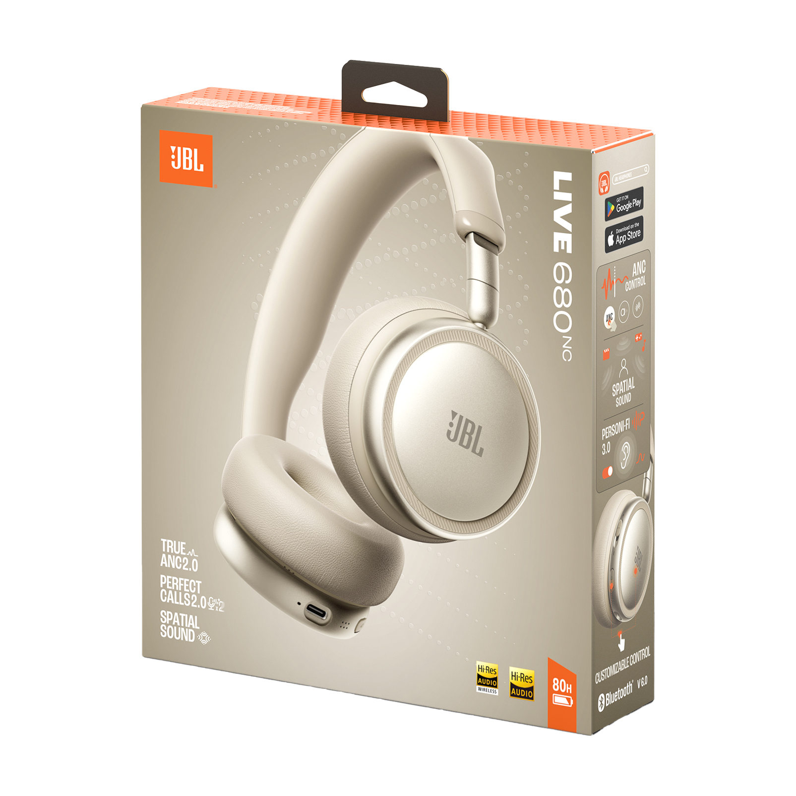 JBL Live 680NC Sand 9