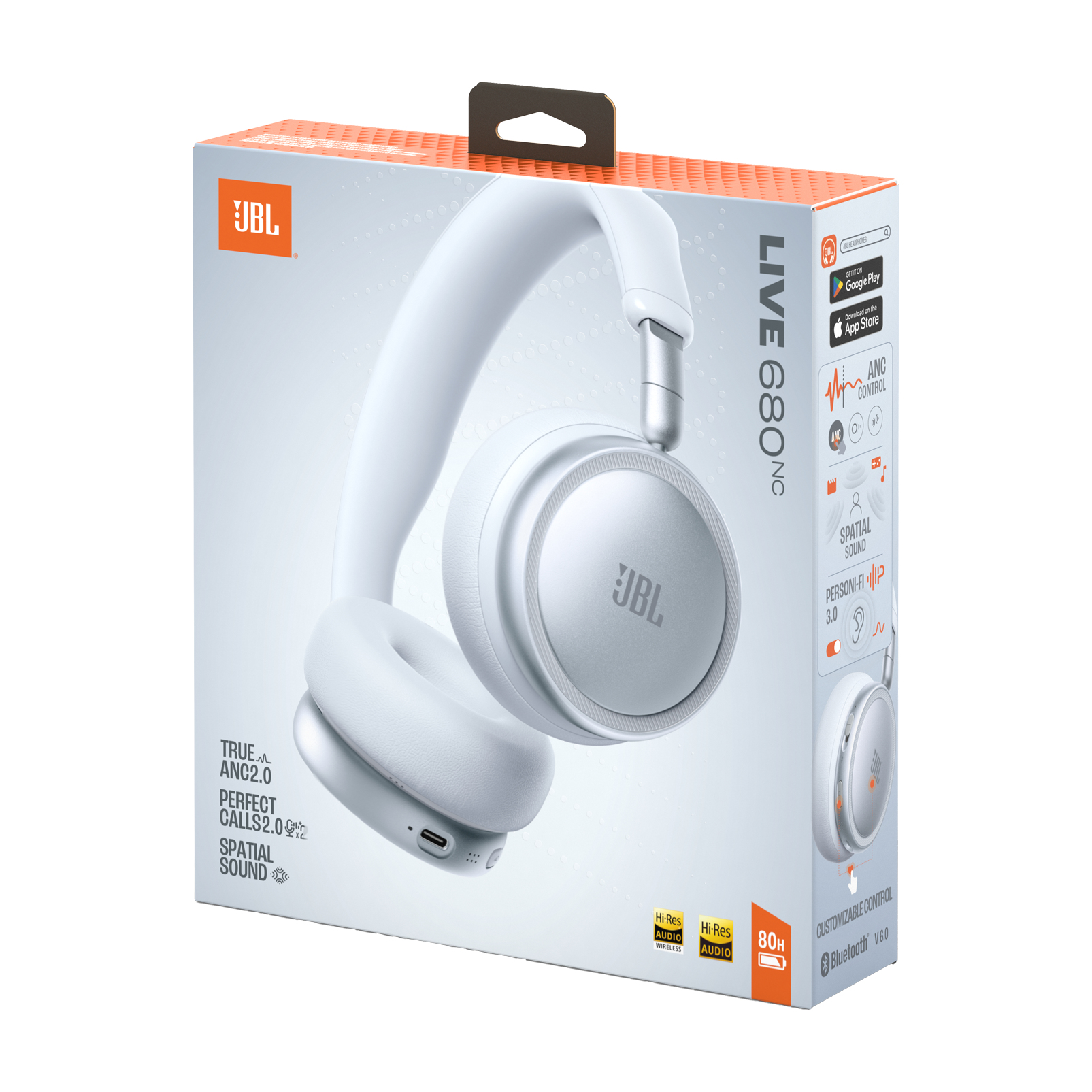JBL Live 680NC White 9