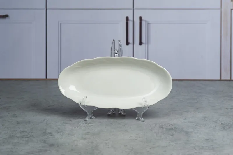 Селедница "Ромашка" 290 мм без дек  1/16