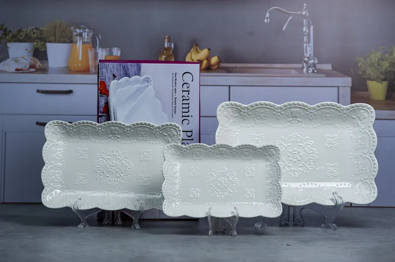 S1110 Н/р тарелок керамика 3ед. 1/12