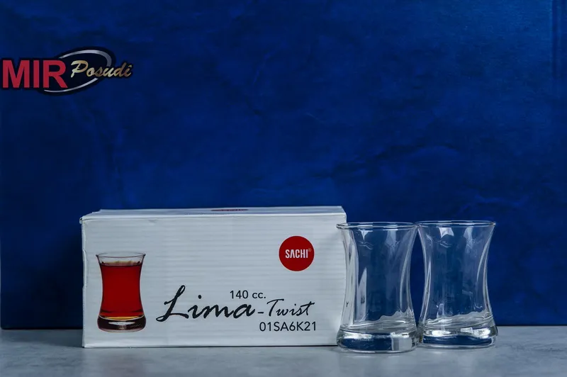 01SA6K21 Set pahare 6buc "Lima" 140ml 1/8