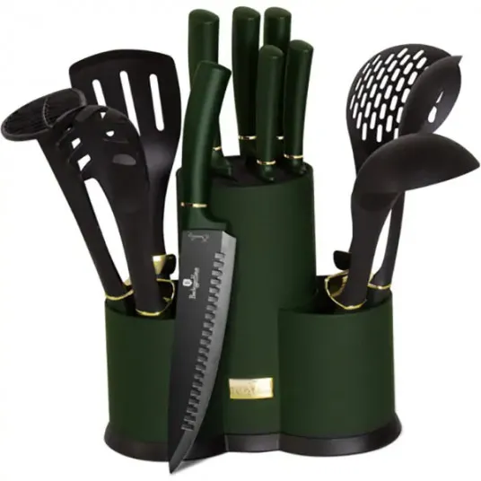 BH6250 Н/р ножей 12ед. на подставке "Emerald" 1/4