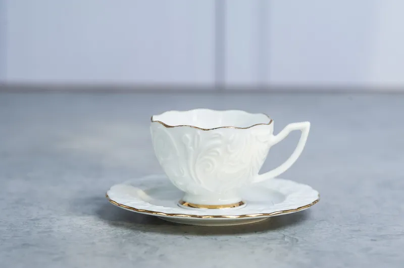 COFFEE CUP+ SAUCER "ROSSEN PLATE" (16981+16982) 1/48