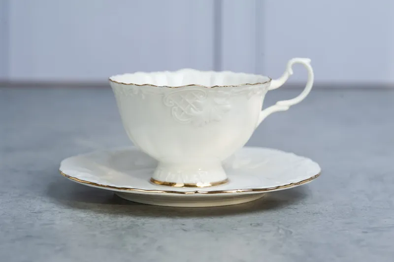 TEA CUP+ SAUCER "ROSSENHIME SHAPE" (16991+ 16992) 1/48
