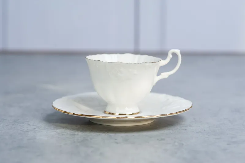 COFFEE CUP+ SAUCER "ROSSENHIME SHAPE" (16993+16994) 1/48