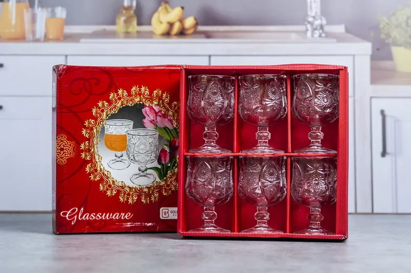 NG108 Set pahare sticla 6 buc 1/8