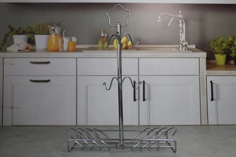 S1328 Suport cana cu farfurie metal 1/24