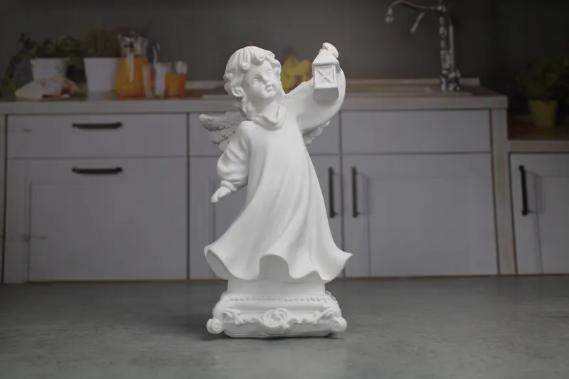 Inger cu felinar, art.  LTZ 44/14 Alb mat 1/10