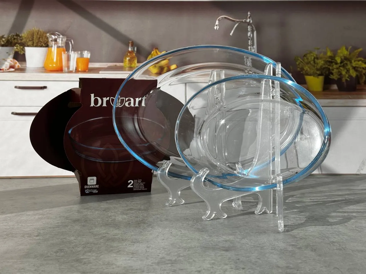 145033 Н/р овальных форм для выпекания 2ед (26+35 см) 1/6