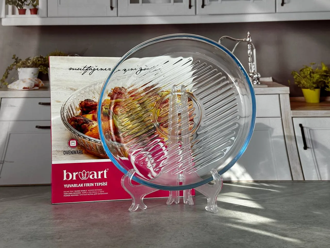 45114 Круглая форма- гриль для выпекания 32 см 1/6