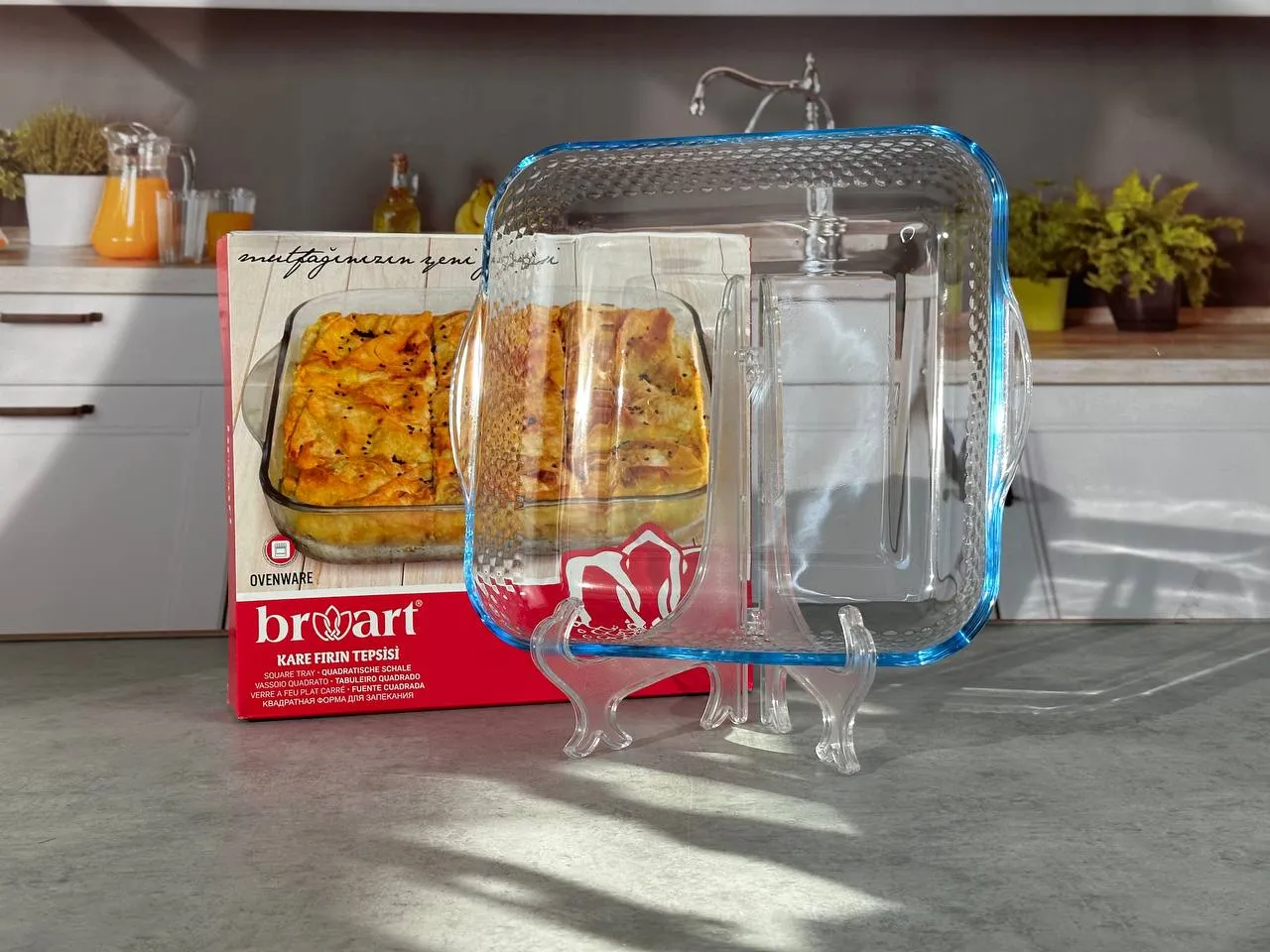 45496 Квадратная форма для выпекания 32 см 1/6