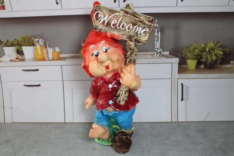 Pitic cu tablita Welcome, art.LT110 1/2