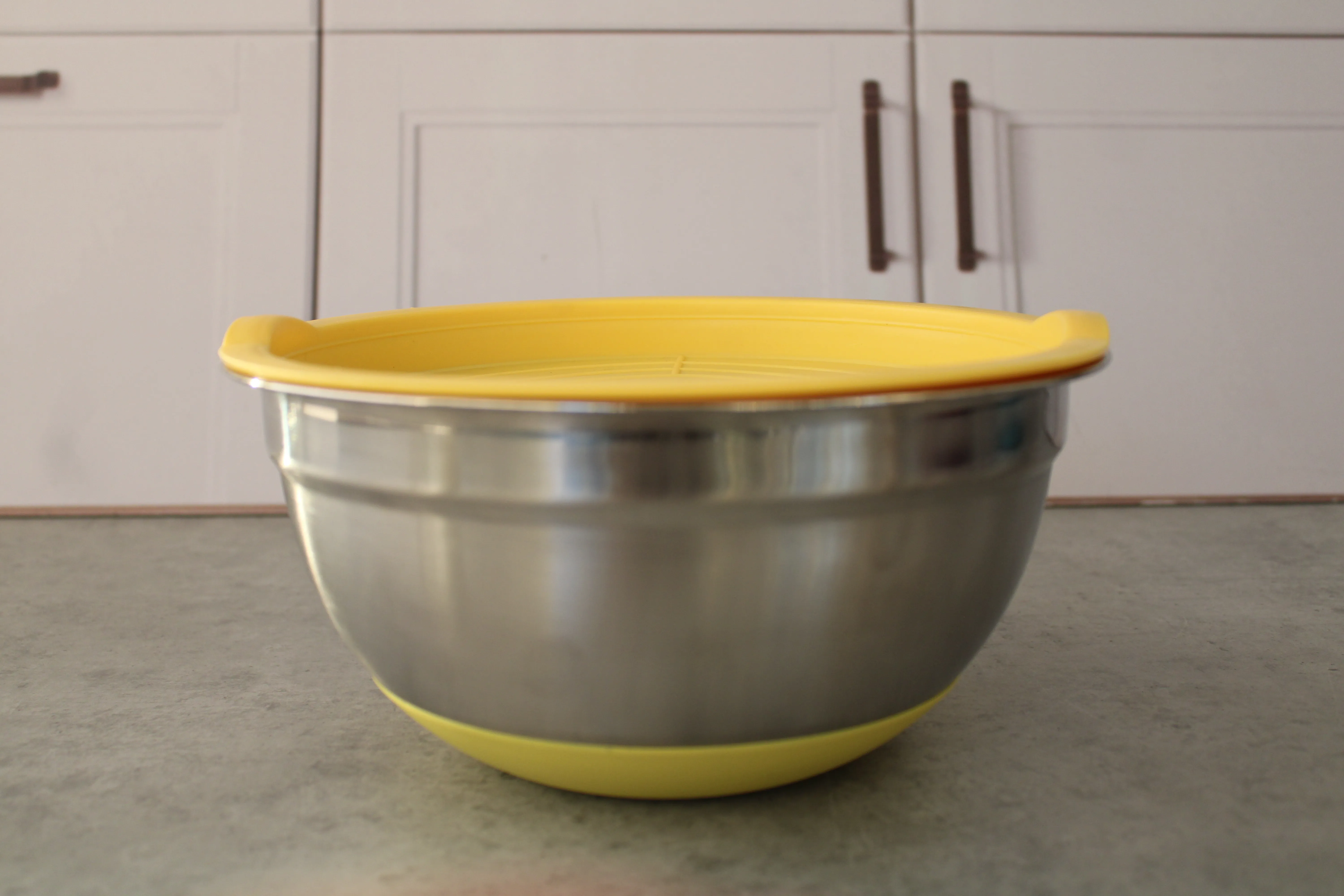 XYS-22 Castron inox cu capac plastic 22cm 1/60