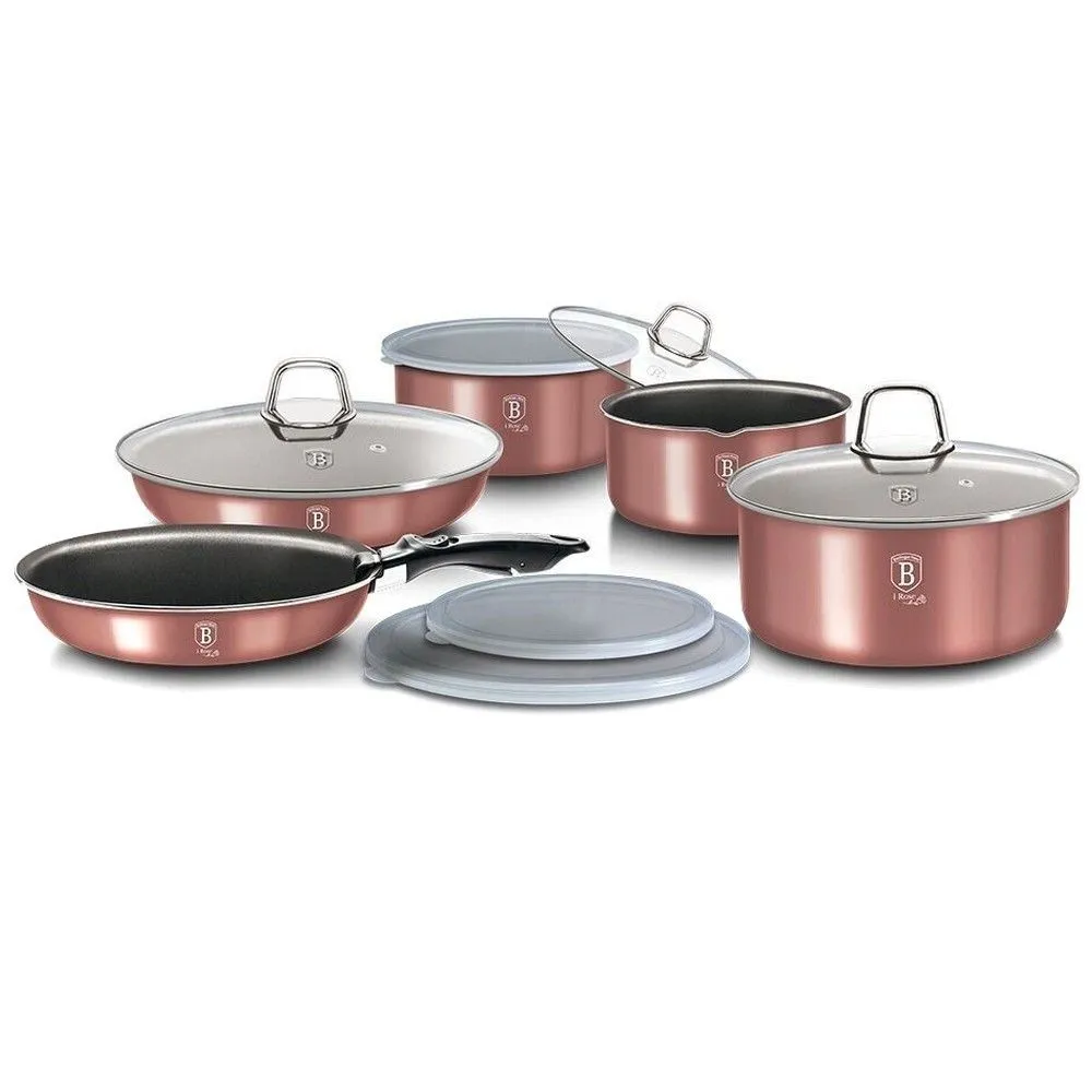 BH6104 Н/р кастрюль 12ед. "I-Rose" 1/1