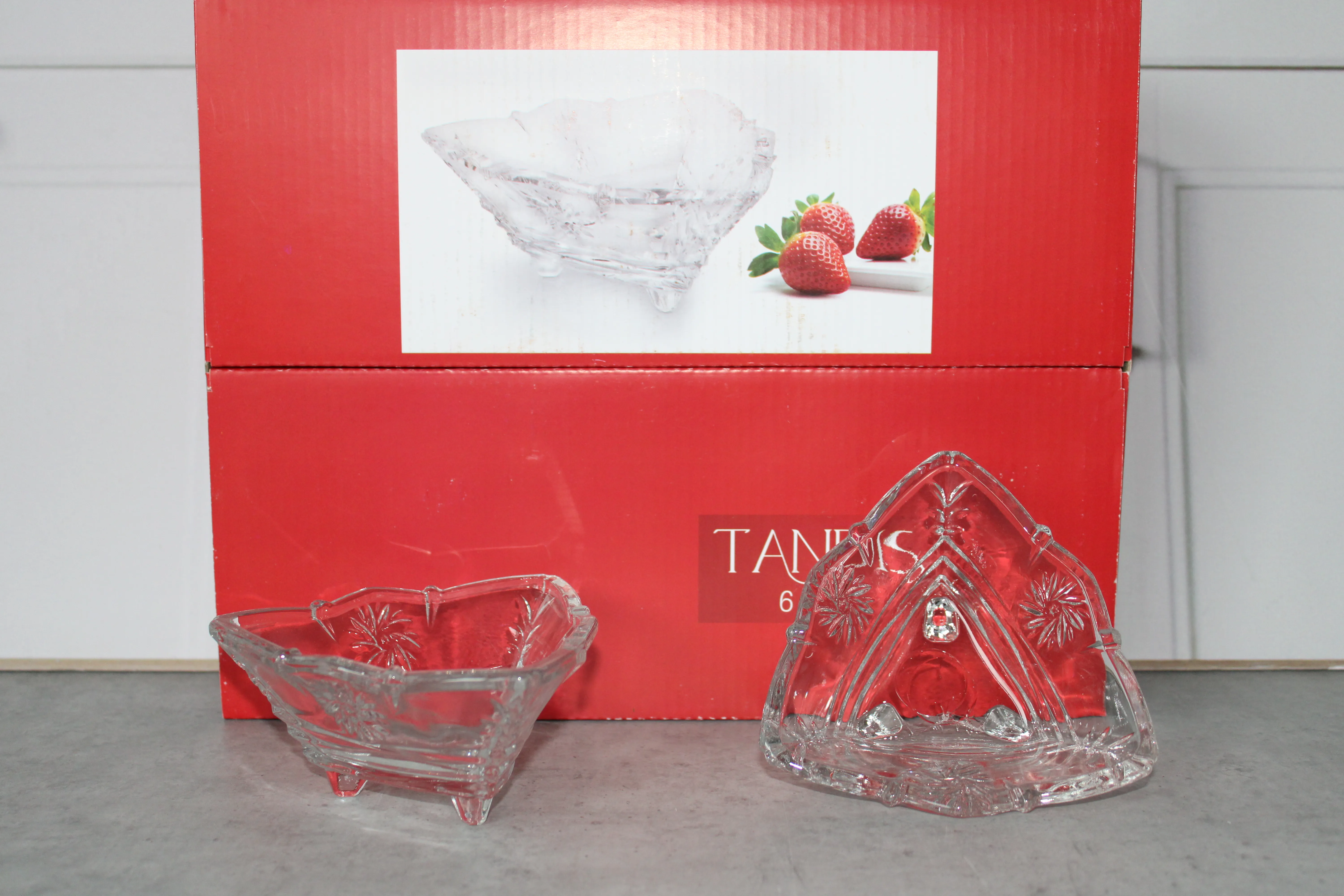 BL7072GCL Set 6 salatiere sticla "Tandis" 1/6