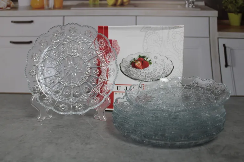 DT1209GCL Set 6 farfurii desert "Fujun" 1/4