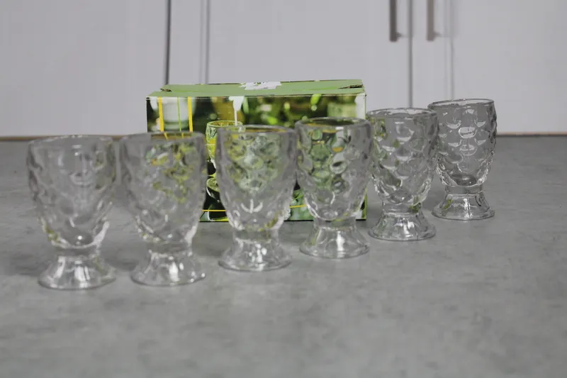 SH0244GCL Set 6 pahare sticla 50 ml 1/8