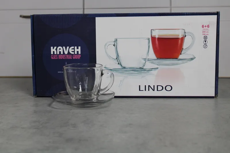 SE0338GCL Set ceai 12pcs sticla "Lindo" 1/4