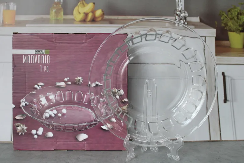 PL1248GCL Fructiera sticla "MICHELE" 1/10