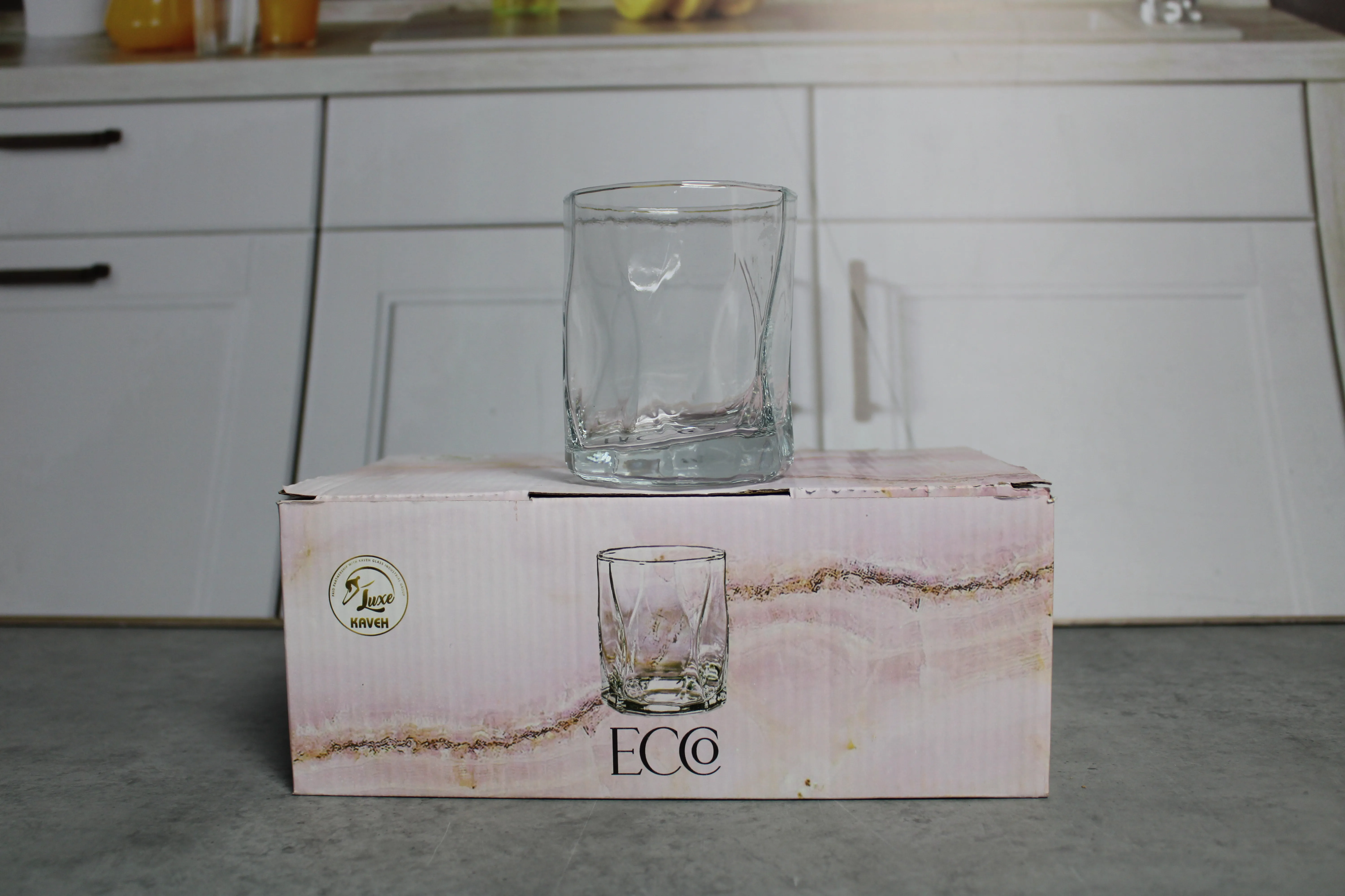 ST0477GCL Set pahare sticla 270ml 6buc "Ecco" 1/6