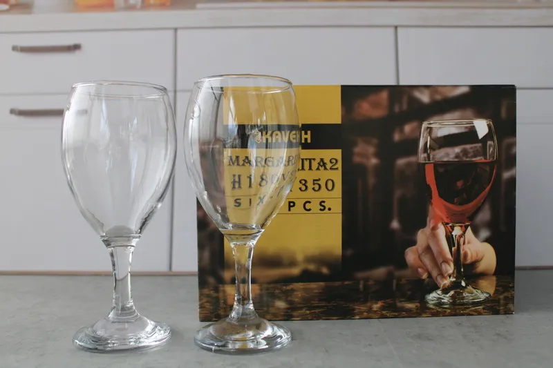 WG8004GCL Set pocale sticla 350ml 6 buc "Margarita2" 1/4