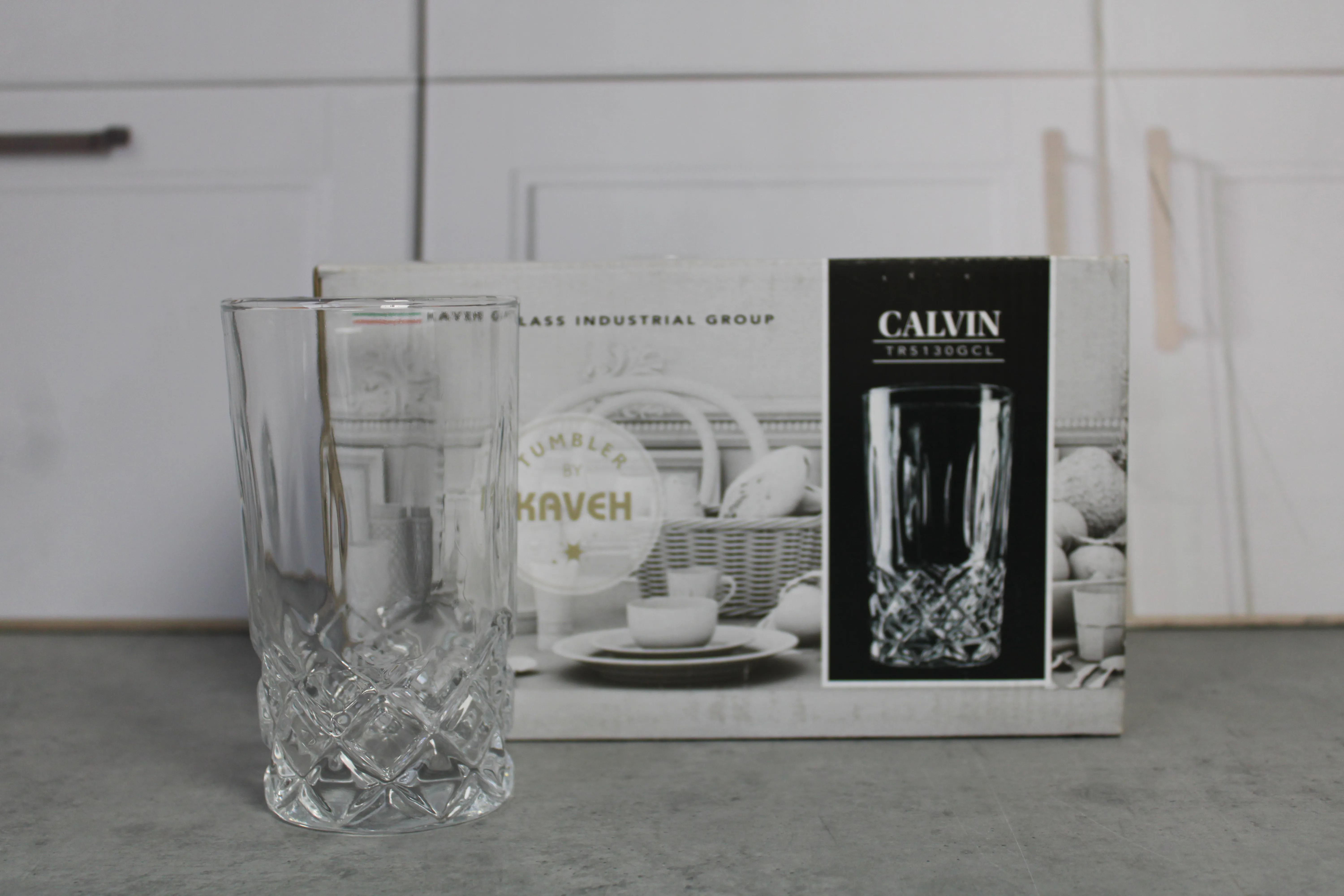 TR5130GCL Set pahare sticla 6 buc 335ml "Calvin" 1/6