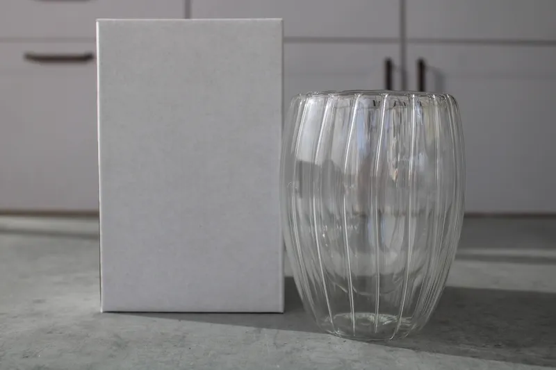 23-269 Pahar perete dublu din sticla 1/80