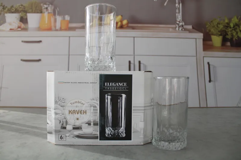 TR5021GCL Set pahare sticla 6buc 250ml "Elegance" 1/6
