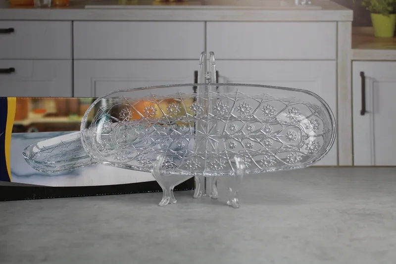 PL1249GCL Platou sticla "FUJIN" 1/12