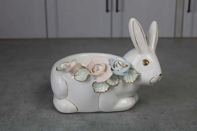 GR/ТСК05, Конфетница Кролик цветочный 1/16