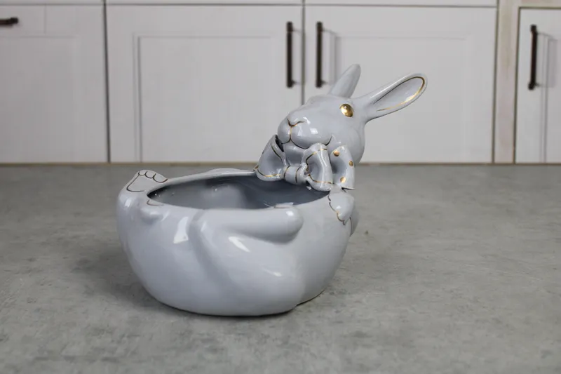 GR/ТСК11, Конфетница Кролик серый 1/15