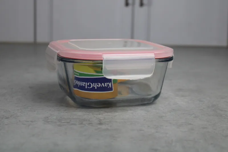 PN1243BCL Container sticla cu capac "Maxim 3" 1/12