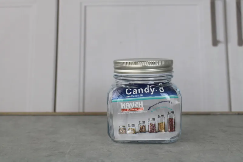 CR7397BCL Recipient p/u crupe sticla 340ml "Candy 8" 1/36
