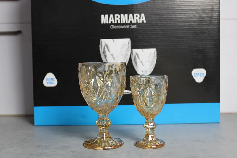 RYG8014D Set pahare sticla 12pcs "Marmara Set" 1/4